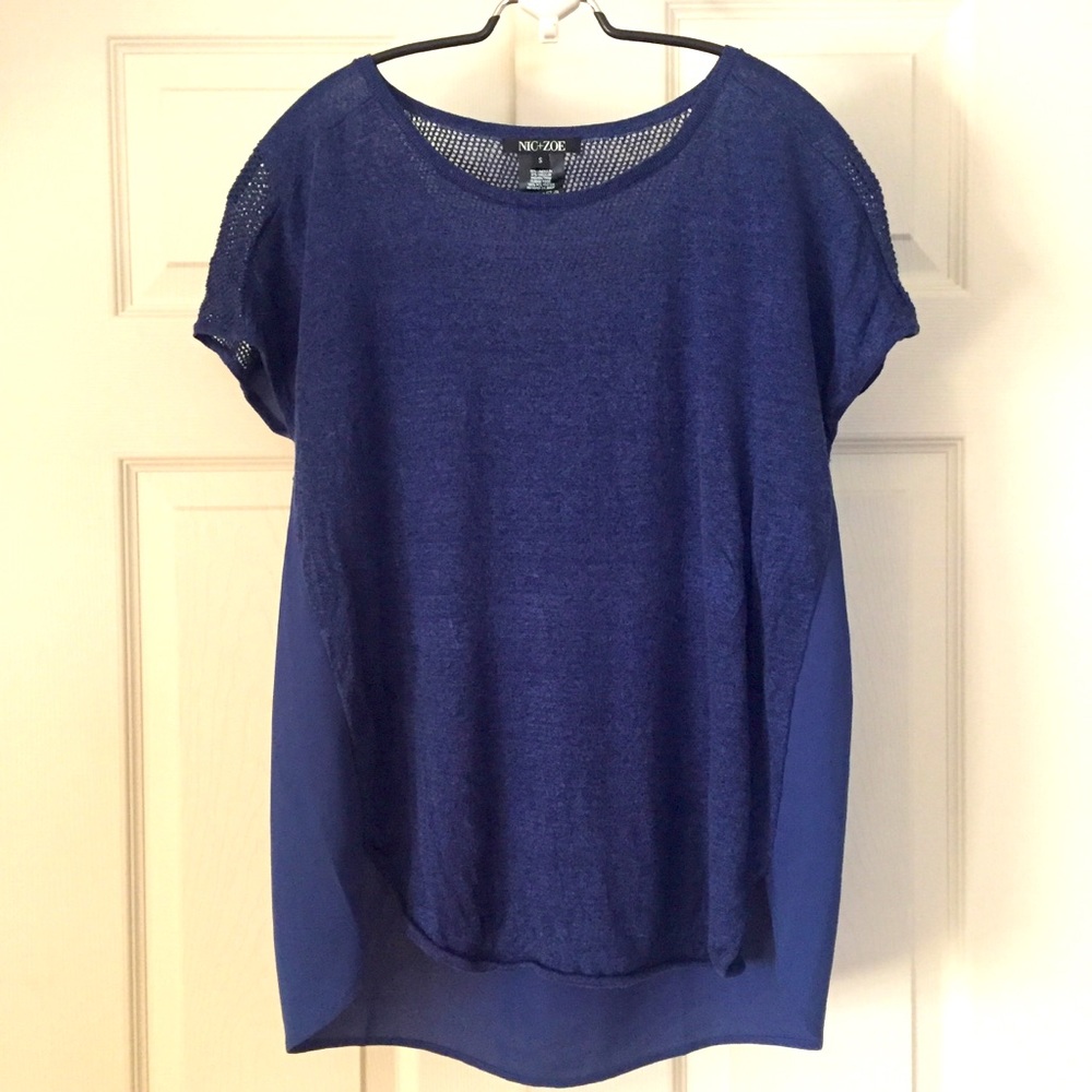 NIC+ZOE Short Sleeve Top